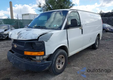 2011 Chevrolet Express 2500 Work Van from USA, damaged, VIN 1GCWGFCA2B1162013